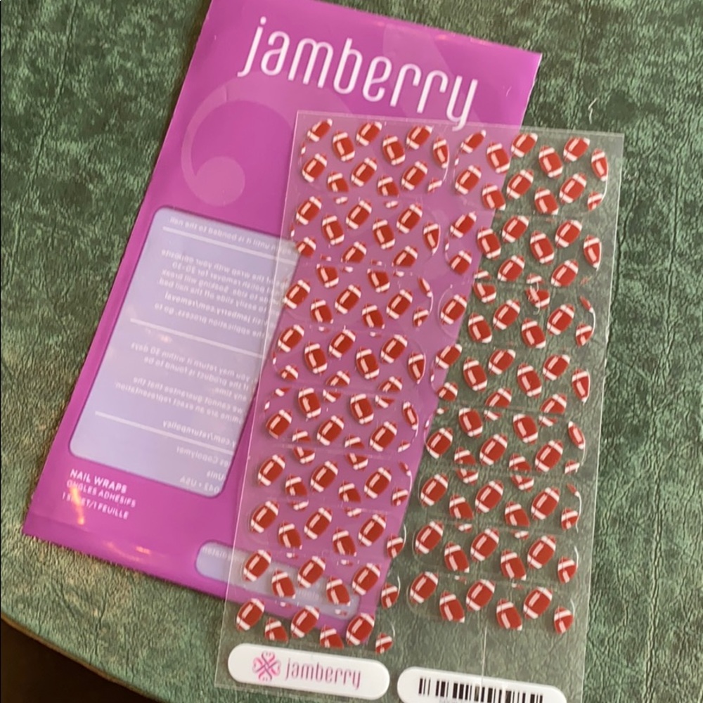Jamberry FOOTBALL nail wraps